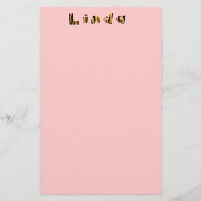 Papeterie Papier à lettres Linda (Devant)