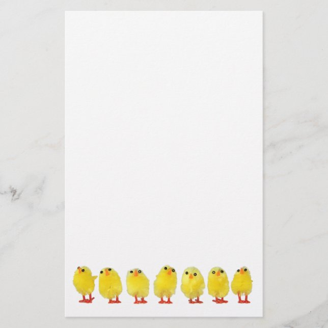 Papeterie Papier à lettres Little Chicks (Devant)