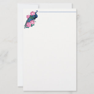Papeterie Papier à lettres - Peacock