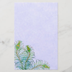 Papeterie Papier à lettres Peacock Bleu Indien