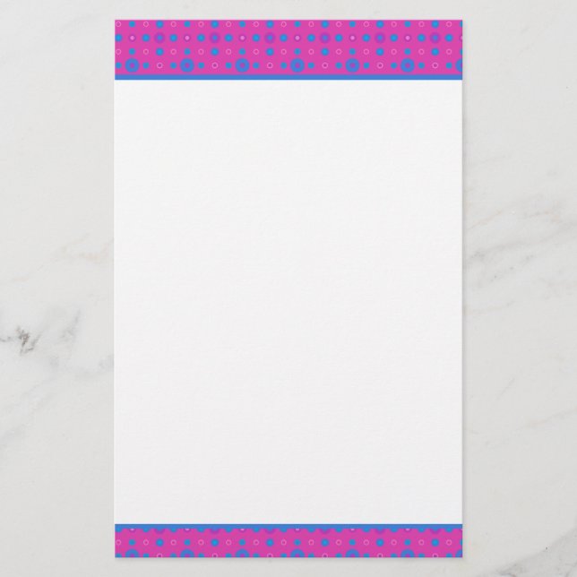 Papeterie Papier à lettres personnalisées Magenta Magenta Mo (Devant)