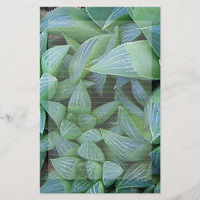 Papeterie Papier à lettres Plantes Green Haworth (Devant)