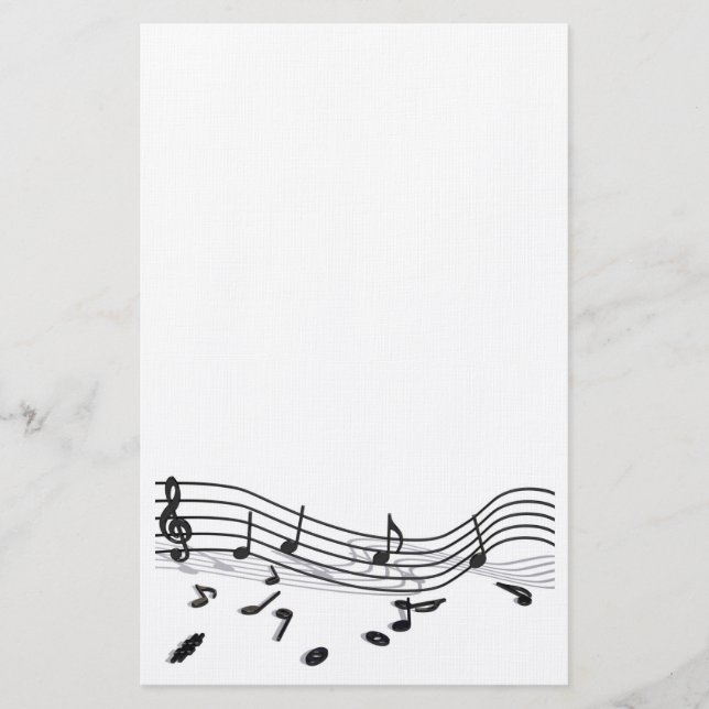 Papeterie Papier à lettres pour amis musicaux (Devant)