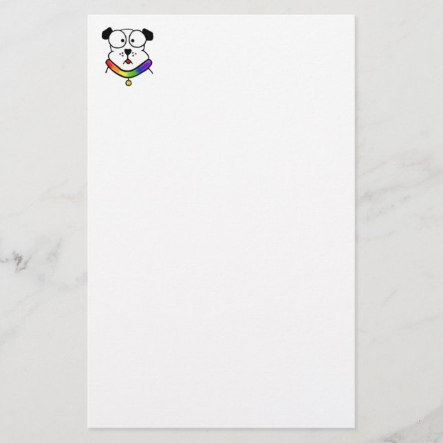 Papeterie Papier à lettres Pride Dog (Devant)