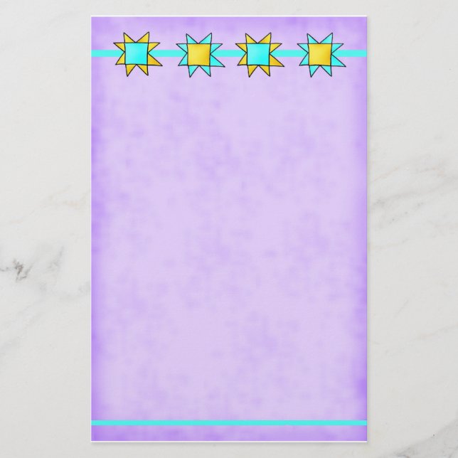 Papeterie Papier à lettres Quilt Lover Dog personnalisable (Devant)