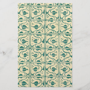 Papeterie Papier à lettres Retro Vintage Vines