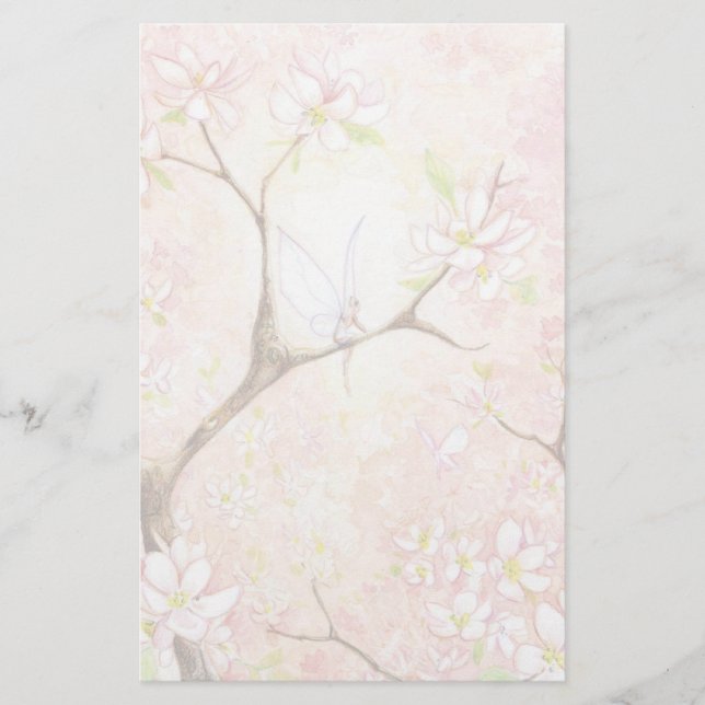 Papeterie Papier à lettres "Rose Blossom View" (Devant)