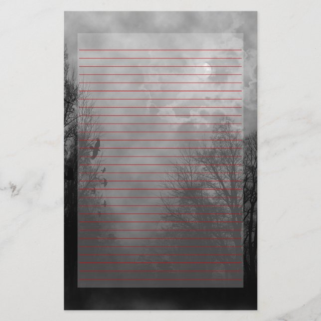 Papeterie Papier à lettres Sky Hauned (Devant)