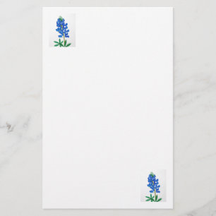 Papeterie Papier à lettres Texas Bluebonnet