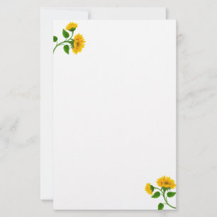 Papeterie Papier à lettres-tournesol