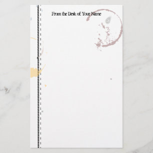 Papeterie Papier à lettres Vintage personnalisé