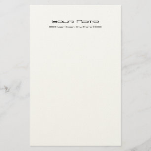 Papeterie Papier à papier à feutre / couleur crème