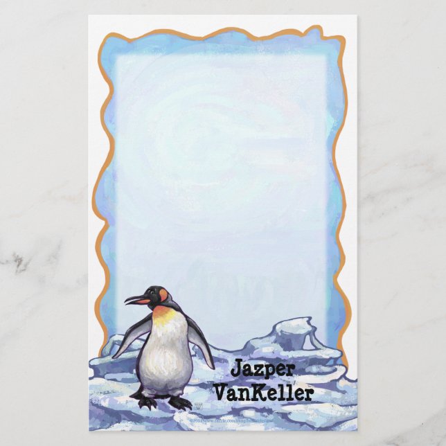 Papeterie Papier à pingouin (Devant)