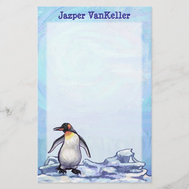 Papeterie Papier à pingouin (Devant)