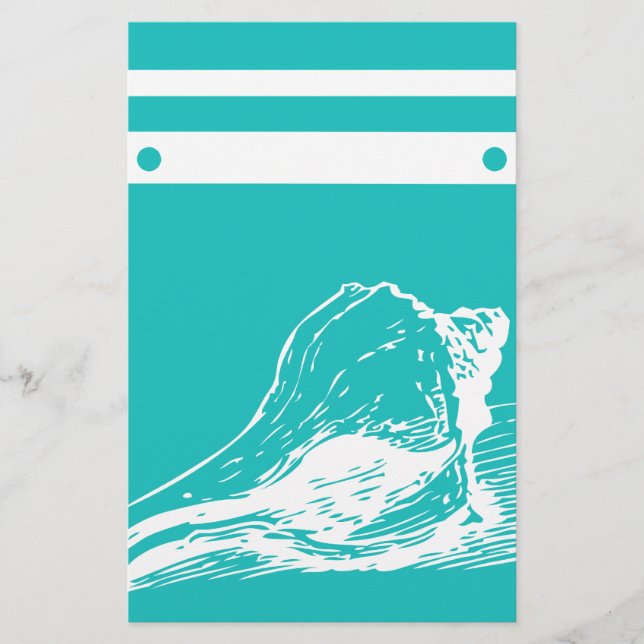 Papeterie Papier à scandale de coquillage (Devant)