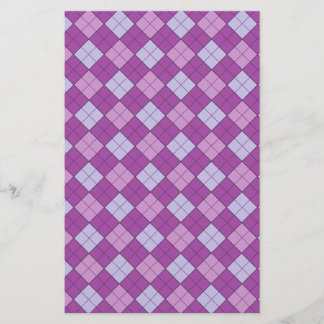 Papeterie Papier d'artisanat à plaid violet