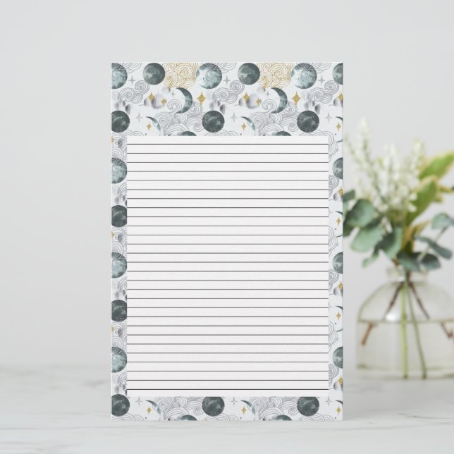 Papeterie Papier de lune (Debout devant)