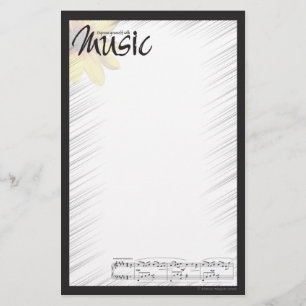 Papeterie Papier de note de musique