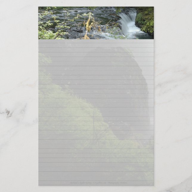 Papeterie Papier de note Silver Falls (Devant)