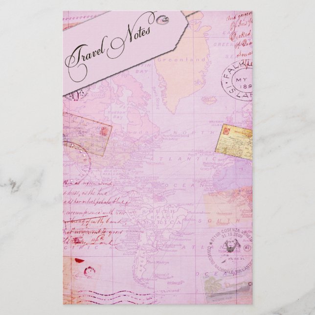 Papeterie Papier de voyage (Devant)