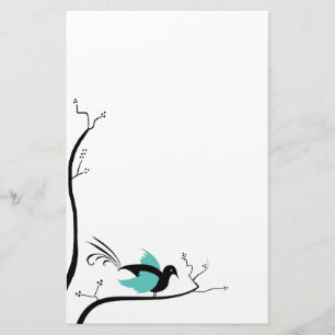 Papeterie Papier Inséparable bleu