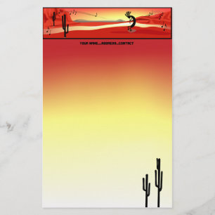 Papeterie Papier Kokopelli Sunset