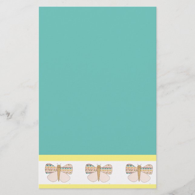 Papeterie Papier papillon Pastel-Erin Brie Art S (Devant)