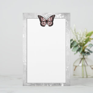 Papeterie Papier papillon rose brillant