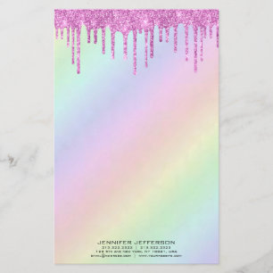 Papeterie Papier pastel élégant