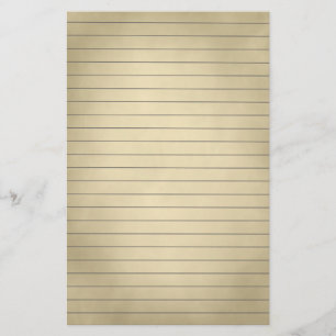 Papeterie Papier rayé dans le brun sale