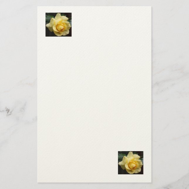 Papeterie Papier rose jaune (Devant)