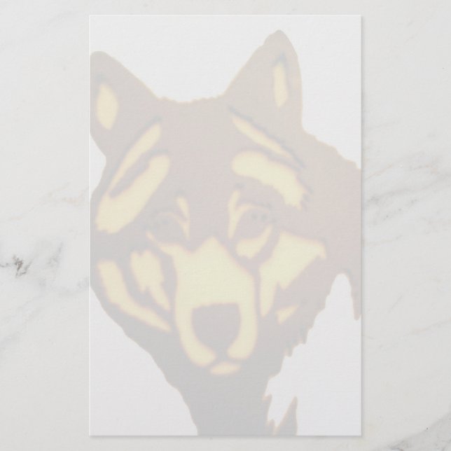 Papeterie Papier Wolf 1 (Devant)