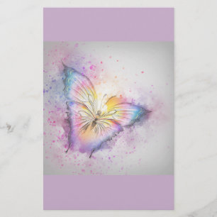 Papeterie Papillon en pastel