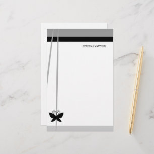 Papeterie Papillon noir