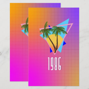 Papeterie Paradis tropical de 1986