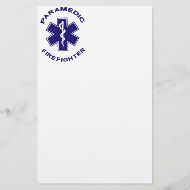 Papeterie Paramedic du pompier (Devant)