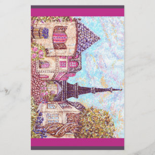 Papeterie Paris Eiffel Towe location pointillisme paysagiste