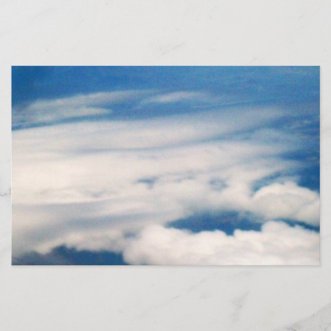 Papeterie PARMI LES NUAGES stationnaires (Devant)