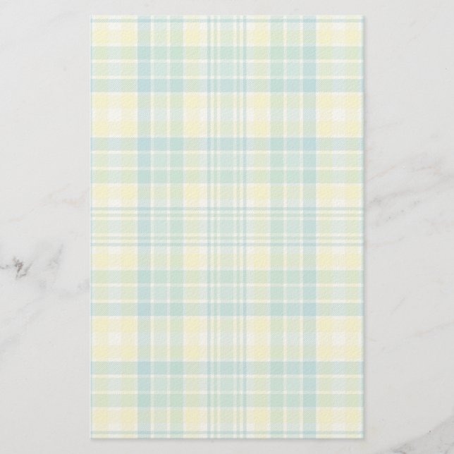 Papeterie Pastel Plaid (Devant)