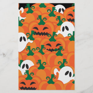 Papeterie Patch Citrouille Haunted Halloween Ghosts
