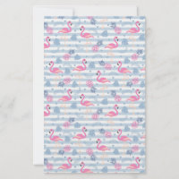 Patters de Whimsical Flamingo et Pineapple