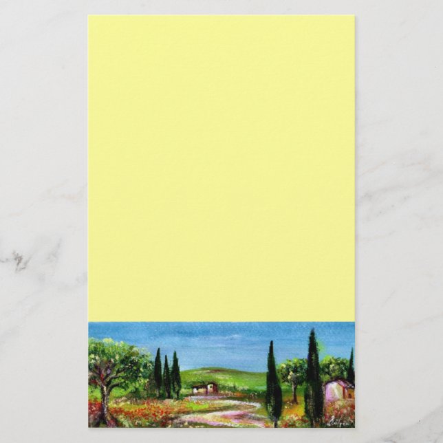 PAPETERIE PAYSAGE DE TOSCANE 5 (Devant)