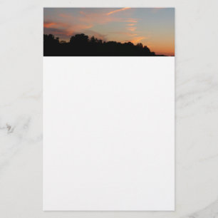 Papeterie Paysage d'Elkridge Sunset Maryland