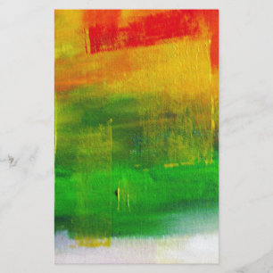 Papeterie Peinture Abstraite