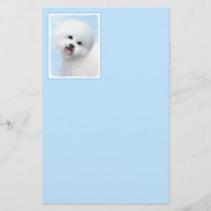 Papeterie Peinture Bichon Frise - Cute Original Chien Art
