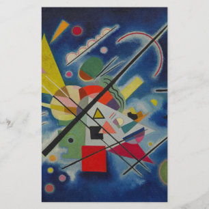 Papeterie Peinture bleue de Kandinsky