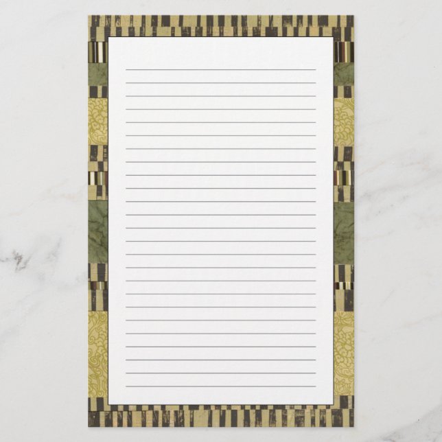 Papeterie Peinture de panneau de Multipatterned (Devant)