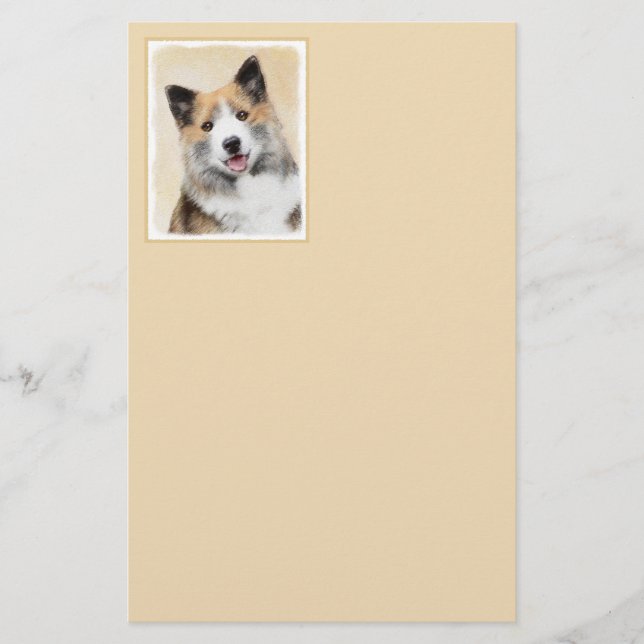 Papeterie Peinture islandaise pour chien de mer - Art origin (Devant)