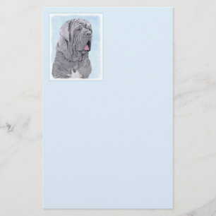Papeterie Peinture Mastiff Neopolitan - Art Chien original
