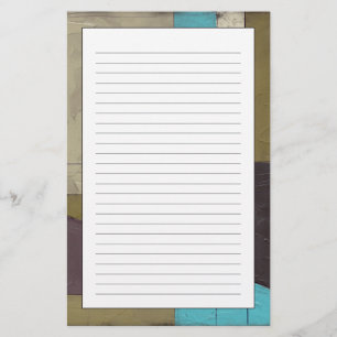 Papeterie Peinture minimaliste contemporaine avec couleur pr